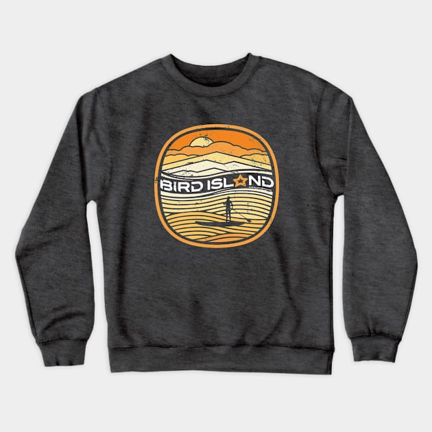 Sunset SUP Sesh Crewneck Sweatshirt by Bird Island Outfitters